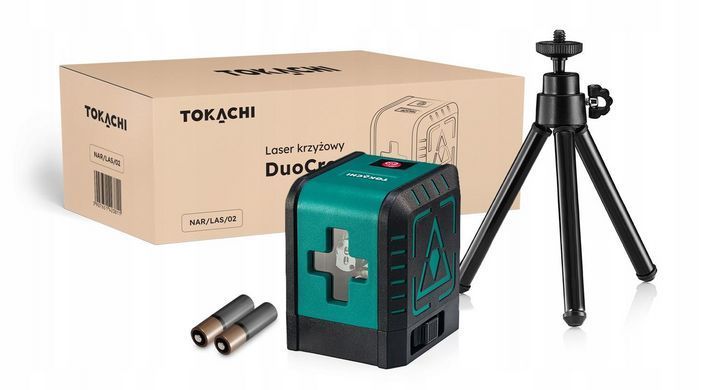 Лазерний рівень Tokachi DuoCross 8 м