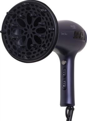 Фен для волос Adler AD 2273 (2400 Вт) с выдвижным шнуром, ионизацией и диффузором, темно-фиолетовый