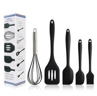 Набор кухонных принадлежностей kitchenWare 5 предметов, black