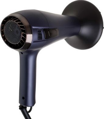 Фен для волос Adler AD 2273 (2400 Вт) с выдвижным шнуром, ионизацией и диффузором, темно-фиолетовый