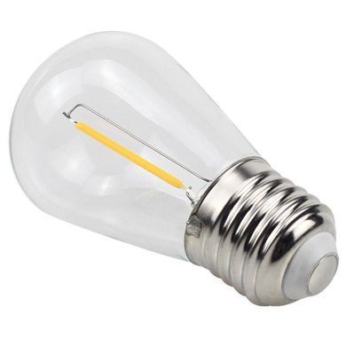 Вулична гірлянда з ретро лампами LED Edison 10шт Solar на сонячній батареї, від мережі та зарядкою від мережі
