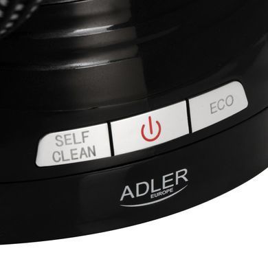 Паровая станция утюг Adler AD 5047 черно золотая 3100 Вт 8 бар с керамической подошвой