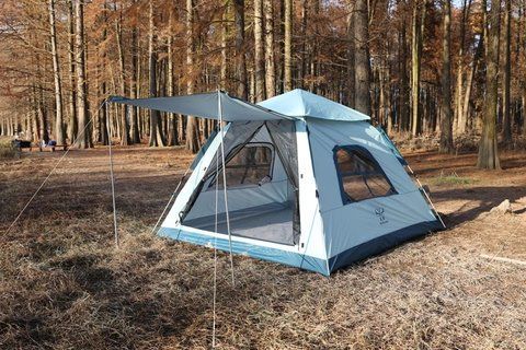 Кемпинговая палатка Square Tent 210&times;210&times;140 см, автоматическая конструкция, 210D Oxford, водонепроницаемая