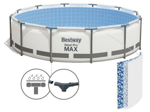 Каркасный бассейн Bestway Pool 427x84 56595 с фильтром и насосом