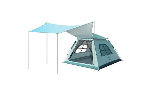 Кемпинговая палатка Square Tent 210&times;210&times;140 см, автоматическая конструкция, 210D Oxford, водонепроницаемая
