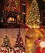 Светодиодные гирлянды-огоньки с серебряной проволокой, 10 м, 100 LED, USB, теплый белый свет