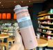 Термопляшка, термос Tyeso 530мл із нержавіючої сталі для кави, води, pink