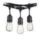 Вулична гірлянда з ретро лампами LED Edison 10шт Solar на сонячній батареї, від мережі та зарядкою від мережі
