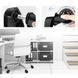 Резиновые роликовые колеса для офисного кресла 5 шт Malatec 22077 11 мм