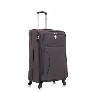 Чемодан Bonro Tourist 4 колеса (большой) коричневый