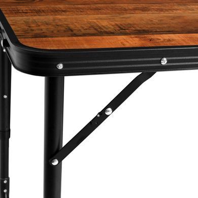 Туристический стол со стульями WoodLine 120x60 см, складной алюминиевый набор для кемпинга, пикника, дачи и отдыха