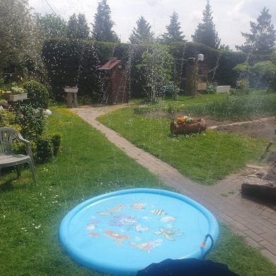 Водный коврик - фонтан 165см Kruzzel 25478