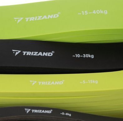 Високоякісний набір стрічок для вправ 4 шт Trizand 24305- ефективне тренування