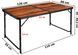 Туристический стол со стульями WoodLine 120x60 см, складной алюминиевый набор для кемпинга, пикника, дачи и отдыха
