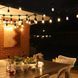 Вулична LED гірлянда Vintage Edison 10 ламп E27 довжина 7,5м для подвір'я та тераси, водонепроникна декорація