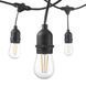 Вулична LED гірлянда Vintage Edison 10 ламп E27 довжина 7,5м для подвір'я та тераси, водонепроникна декорація