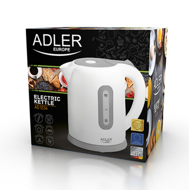 Чайник Adler AD 1234 пластиковый 2200Вт 1.7л