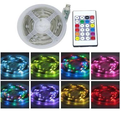Розумна світлодіодна гірлянда стрічка 100LED 10 метрів USB-пульт дистанційного керування ip65 додаток Smart Sun Lamp
