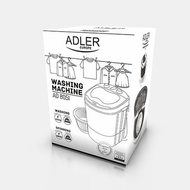 Стирально-центрифужная машинка туристическая Adler AD 8051 для кемпинга