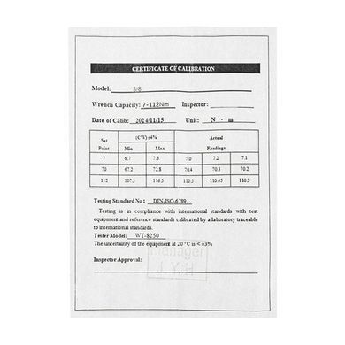 Динамометрический ключ 3/8 7-112 Нм Bigstring 22097
