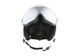 Горнолыжный шлем белый с визиром Crivit S-M (56-59 см)
