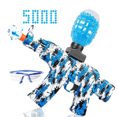 Бластер AK Ejection Gel Ball aqua 5000шт с гель шариками орбиз blue