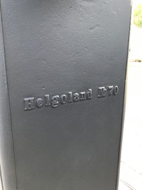Чугунная печь, буржуйка Helgoland N-70 мощность 5kw, КПД 78