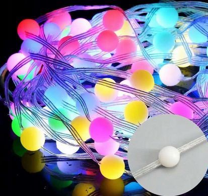 Новогодняя конусная елка умная светодиодная 180см LED гирлянда 190 лампочек RGB, Bluetooth