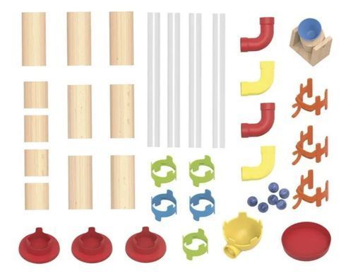 Мраморный гоночный лабиринт Tubulea Playtive Junior 39 элементов