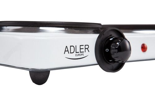 Плита двухканфорная электрическая Adler AD 6504, 2500вт