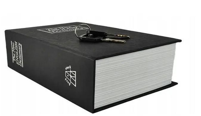 Сейф-книга Malatec 1212 24x15,5x5,5 см &ndash; схованка для грошей і документів