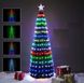 Рождественская елка искусственная, 120см, 176 LED, с подсветкой, USB, Bluetooth APP Control
