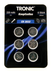 Батарейки-таблетки "СR2032" TRONIC металік