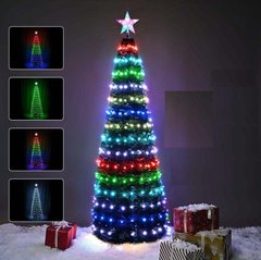 Рождественская елка искусственная, 180см, 304 LED, с подсветкой, USB, Bluetooth APP Control