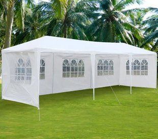 Павильон садовый gazebo Taizhou 3х9м Белый CC-ZT-005/wh, диаметр труби 31X24X18 мм