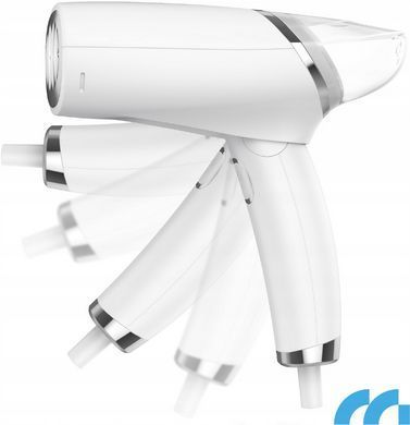 Ручний відпарювач для одягу MalTec HDS1000W 1000 Вт, парова праска зі складною ручкою + дорожній чохол