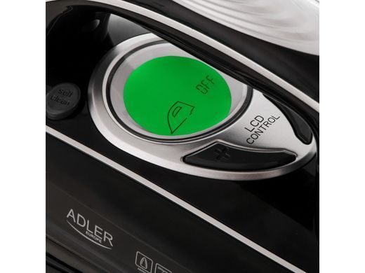 Праска з анодованою підошвою Adler AD 5054 потужна 3000 Вт паровий удар 260 г/хв автовідключення