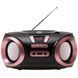 Радіоприймач бумбокс Adler AD 1181 Black Copper (CD-MP3, USB, FM, AUX), портативна аудіосистема