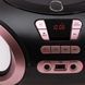 Радіоприймач бумбокс Adler AD 1181 Black Copper (CD-MP3, USB, FM, AUX), портативна аудіосистема