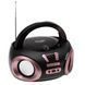 Радіоприймач бумбокс Adler AD 1181 Black Copper (CD-MP3, USB, FM, AUX), портативна аудіосистема