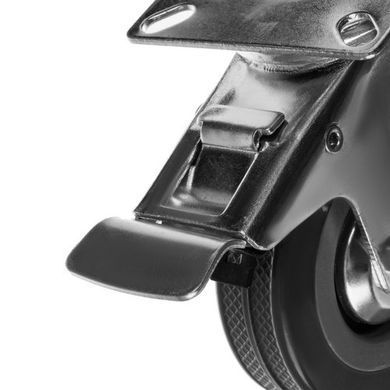 Комплект поворотних коліс з гальмами 4 шт Malatec 22537 до 220 кг