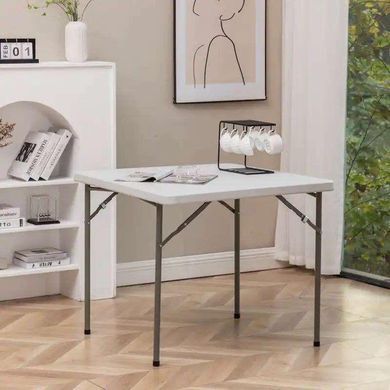 Стол раскладной SpringFun, квадратный 88см, нагрузка 150кг многофункциональный, компактный для туризма