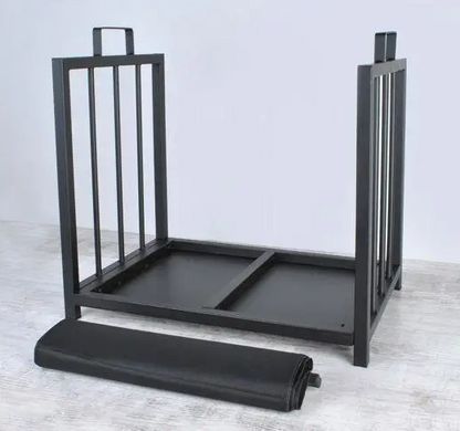 Подставка для дров Kaminer 4164/24628 50,5x37x50 см &ndash; стильный дровник для камина