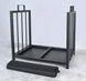 Подставка для дров Kaminer 4164/24628 50,5x37x50 см &ndash; стильный дровник для камина
