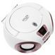 Радіоприймач бумбокс Adler AD 1181 White Copper (CD-MP3, USB, FM, AUX), портативна аудіосистема