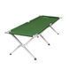 Раскладушка металическая Lounger outdoor туристическая, армейская green