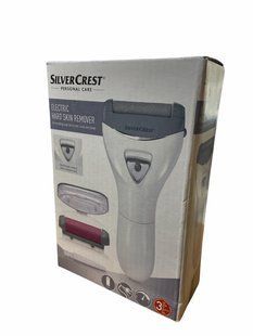 Роликовая пилка скребок для пяток SilverCrest SHE 3 A1 Silver
