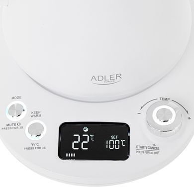 Металлический чайник Adler AD 1349w