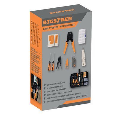 Тестер кабелей сетевой комплект Bigstreen 25835