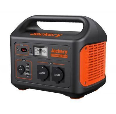 Портативна електростанція Jackery Explorer 1000 1002 Вт&middot;год 230 В/1000 Вт (пікова потужність 2000 Вт)